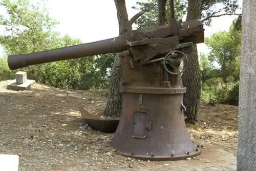 Batterie de semonce de Porquerolles 20koevp