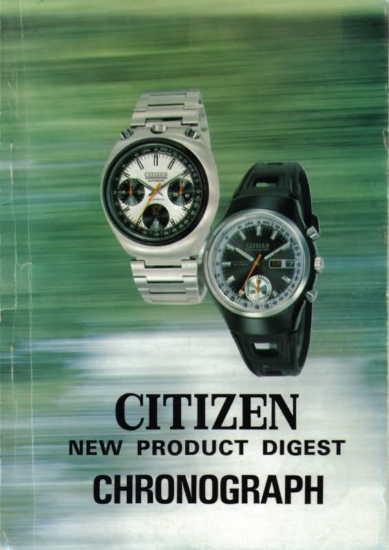 Citizen - Je me lance (episode 2), calibre Citizen chrono 8110 R9l7up