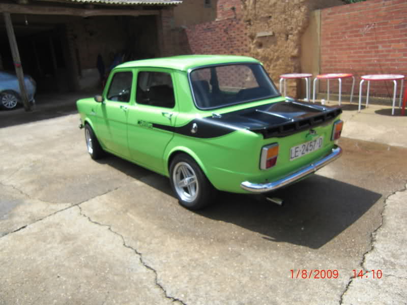 El simca 1000 rallye de mi padre. 28k7teb