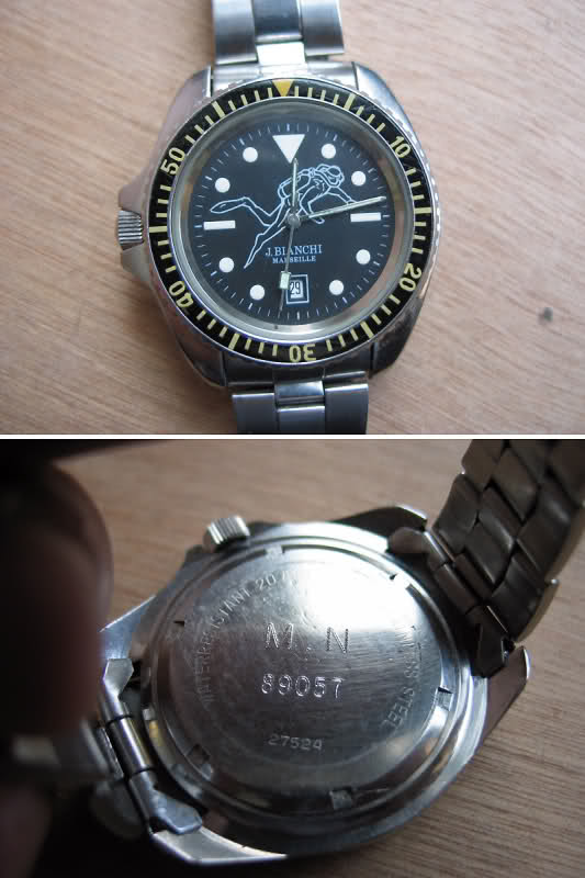 Montre militaire : La montre des plongeurs de l’Armée de Terre, la Bianchi 300 9lk65h