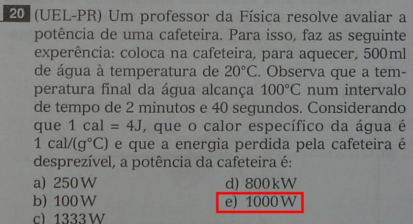 Potência da cafeteira 2eewq3n