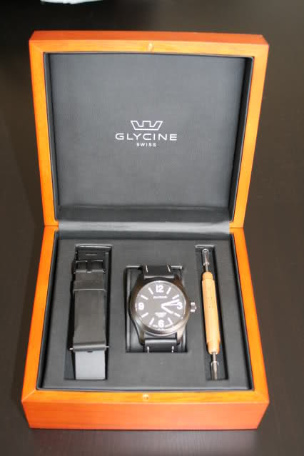 Glycine Incursore Black PVD 2agrt08