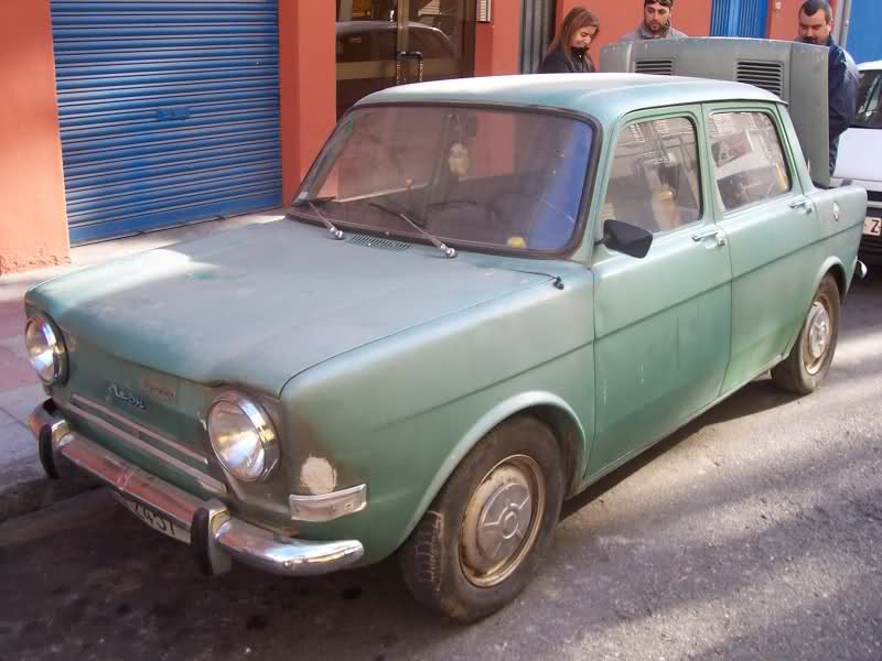 El simca 1000 rallye de mi padre. V620yb