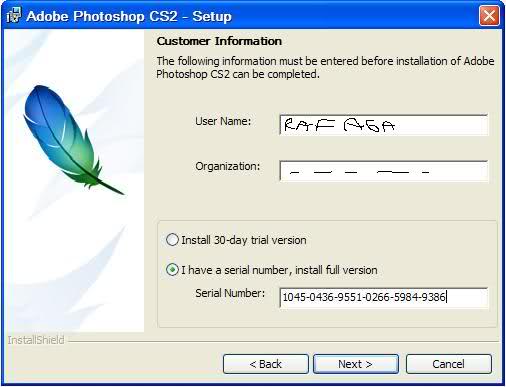 Photoshop Cs2 + Keygen y Traductor 30m4enl