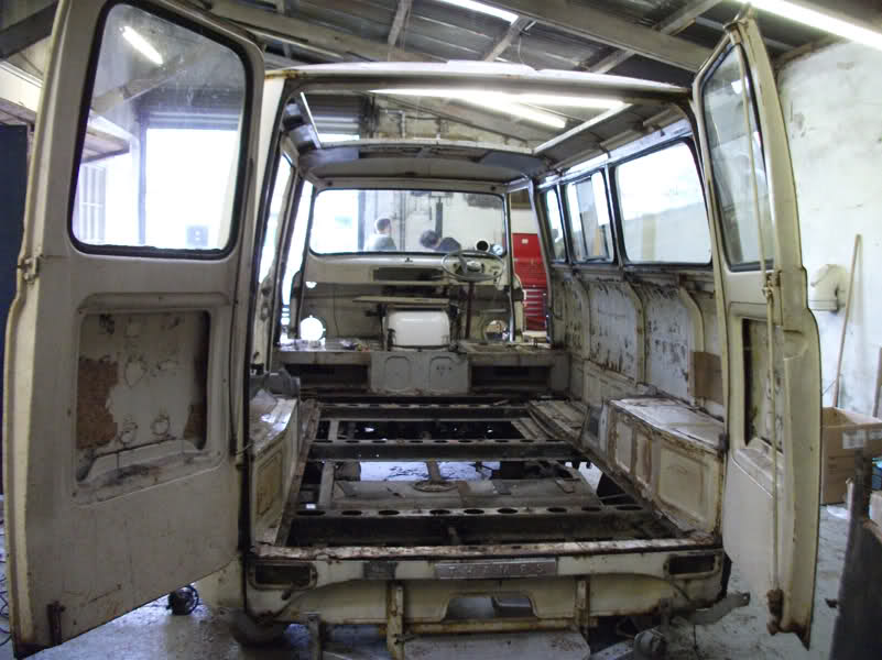 thames - 1959 Ford Thames camper van restoration  Mreo46