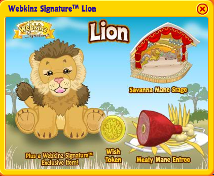 New Webkinz Signature Lion 2hz5lxs