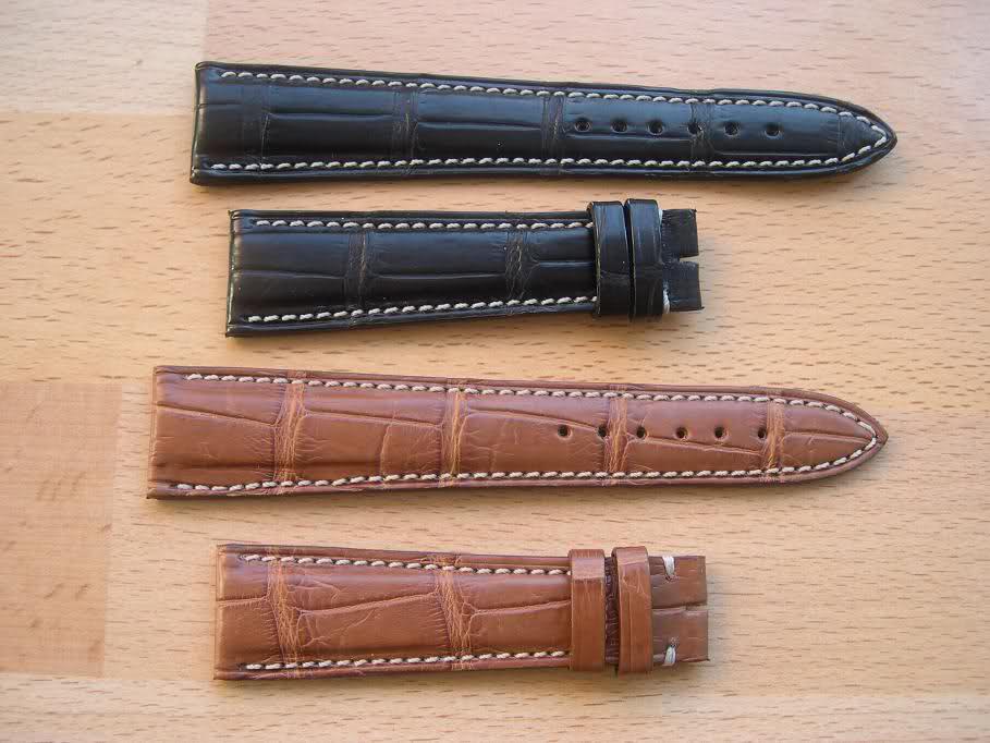 Bracelets alligator Hirsch, Di Modell, Hadley Roma 2m5mpar