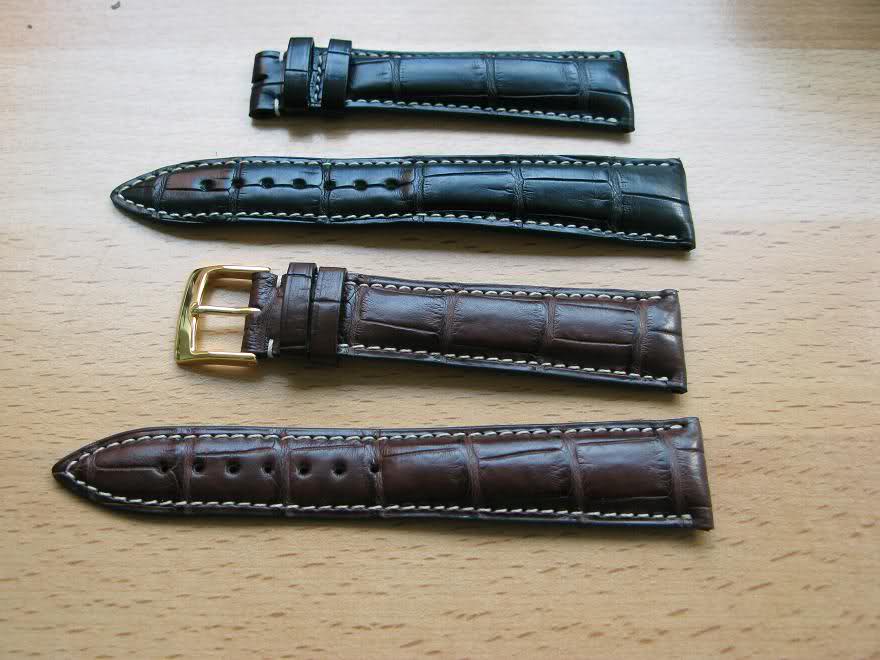 Bracelets alligator Hirsch, Di Modell, Hadley Roma 2m7gdaf