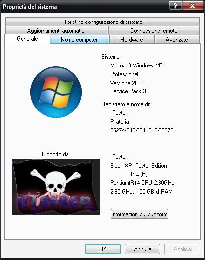 Black XP Black Edition con SP3 Tutto ITALIANO creato da ilTester Rhtwsw