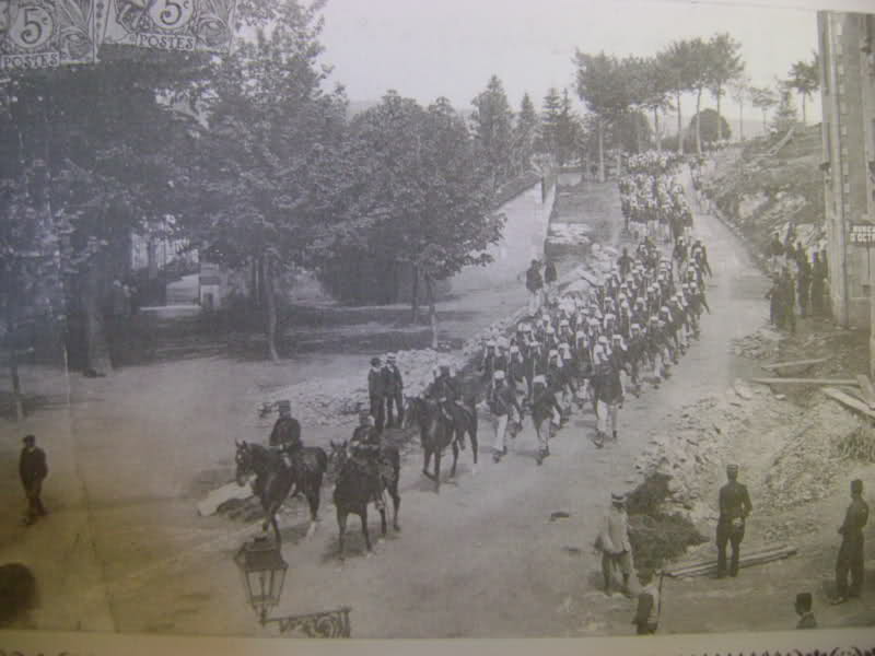 Pontarlier début XX° siècle et aujourd'hui. 17rclv