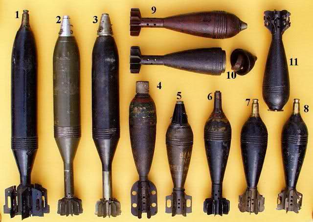 Identifier un obus, une grenade, une mine, une bombe. 1zoz1pf