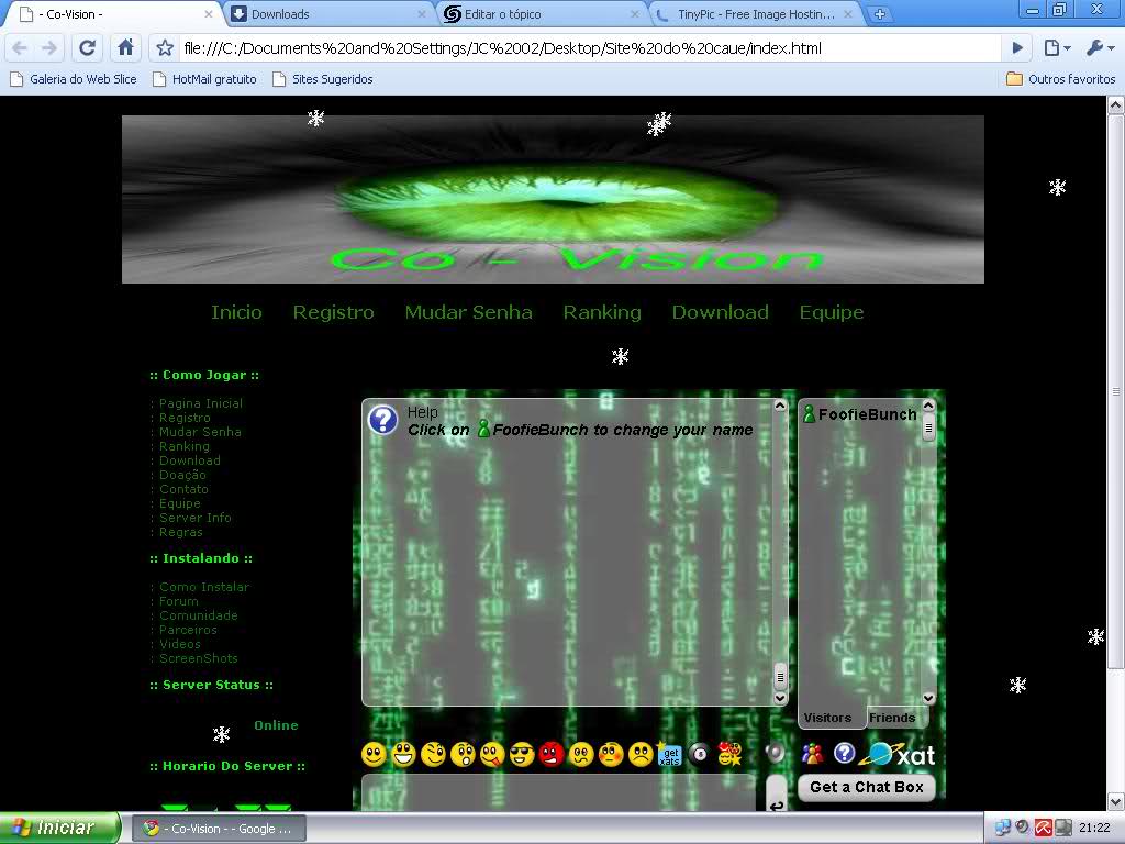 Meu primeiro site By:Caue !! Dljcr4