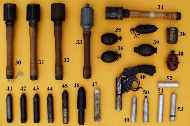 grenade - Identifier un obus, une grenade, une mine, une bombe. 2myn1b8