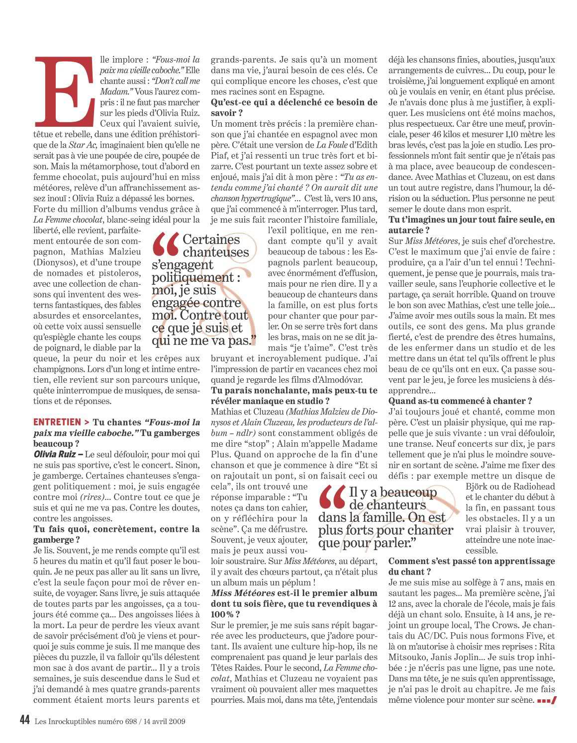 OLIVIA RUIZ ET LA PRESSE - Page 3 14jz0py