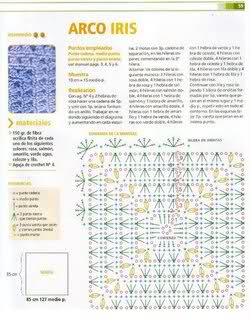 chambrita de bebe - Patrones de Mantitas para bebés (Tejidas a crochet para Marijou) 23hwup4