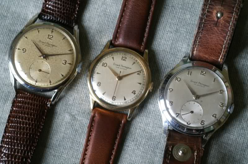 3 anciennes Girard-Perregaux, une marque pas souvent vue sur FAM  2e3scg8