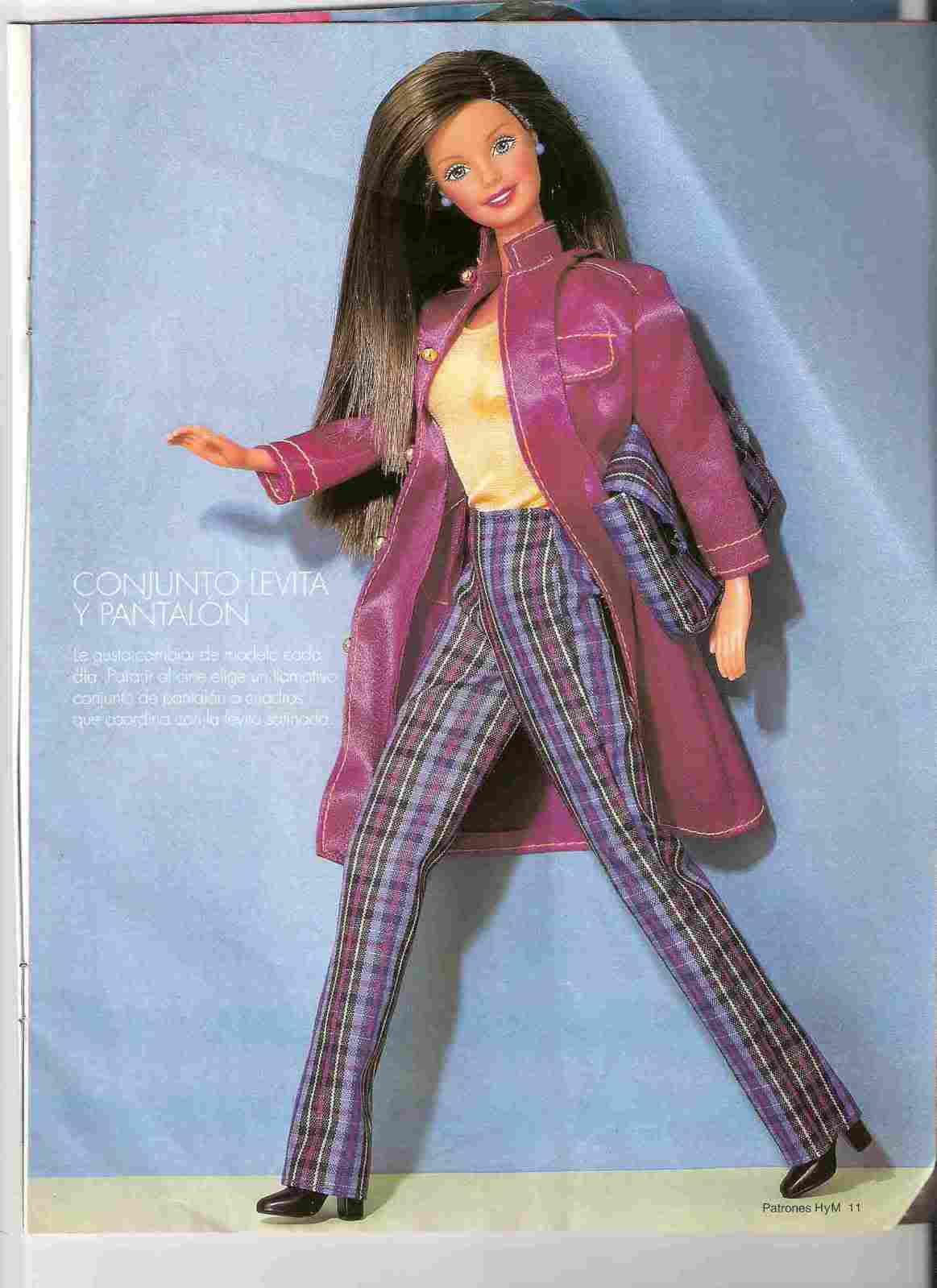 Pantalon y chaqueta para Mueca Barbie 2q85zdl