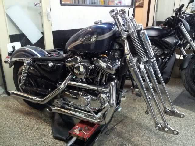 Monter une fourche Springer sur un Sportster - Page 3 5dl9aw