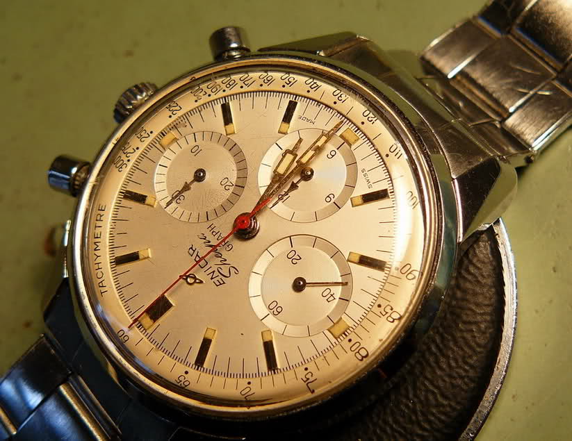 Enicar - Chronographe Enicar Sherpa Graph R72 : encore ? E25vk