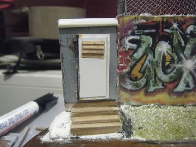 Diorama "Parque y grafitis" (Paso a paso) K4uhir