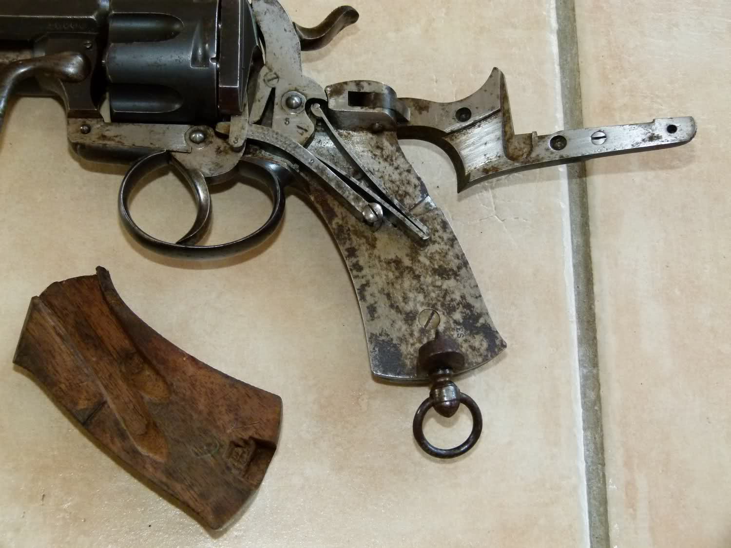 Revolver Fagnus maquaire 11 mm 1873 Qri452