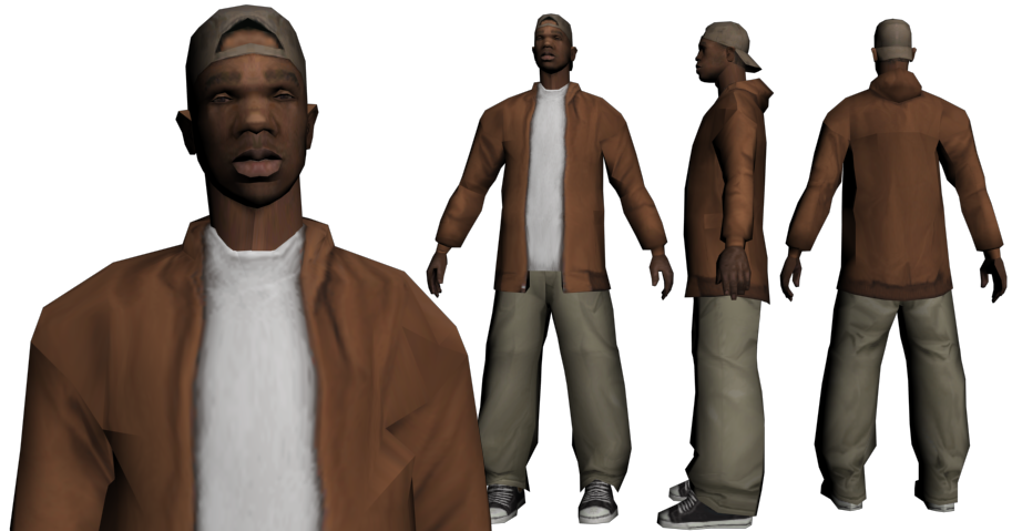 Modpack, afro-americain low poly skins. Qzqgqq