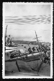 Le sabordage de la Flotte à Toulon (83) 27/11/1942 23iw65x