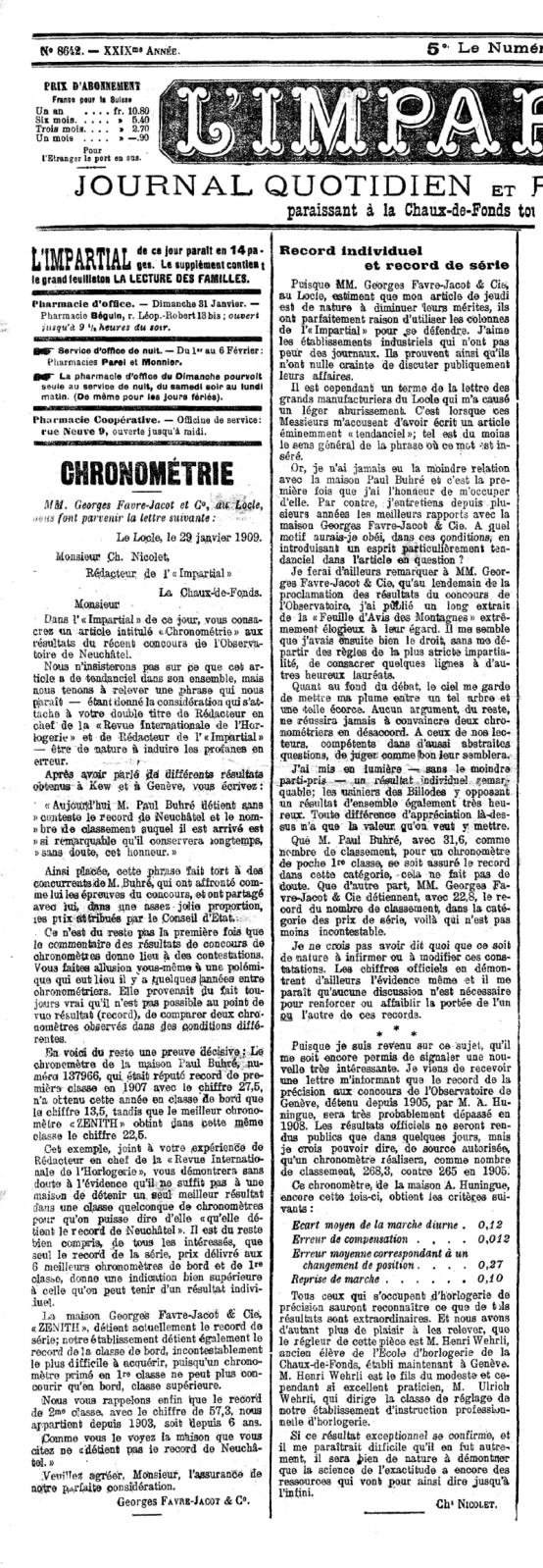 Le comparatif des résultats de Zenith dans les concours de chronométrie ...  - Page 2 2ll2ge1