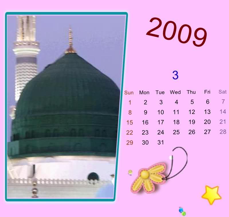 Calender 2009 ~~```~~ Madina Images 2yydn5u