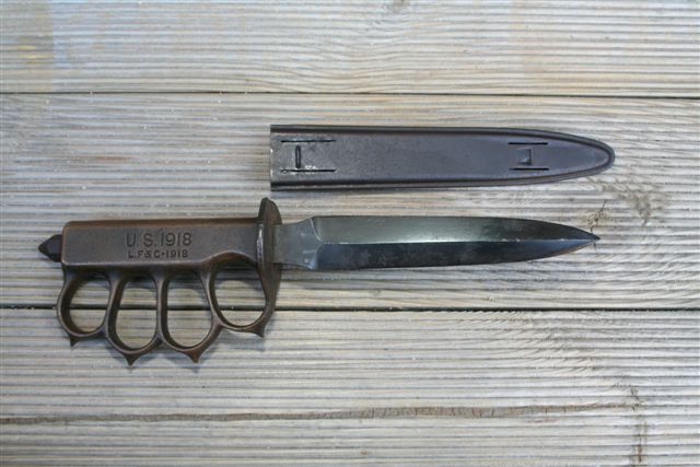 marck 1 trench knife  ou poignard us 1918 et plus 35cosue