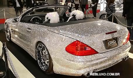 Mercedes SL550 com diamantes 5cyji8