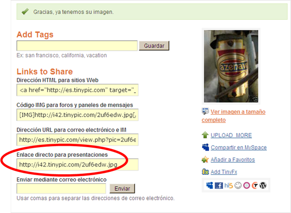 Poner fotos en el foro con TINYPIC Kbf247