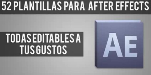 50 Plantillas Editables en After Effects