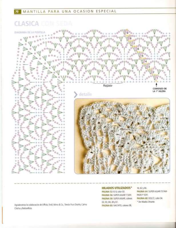 mantitas - Patrones de Mantitas para bebés (Tejidas a crochet para Marijou) Sxmydv