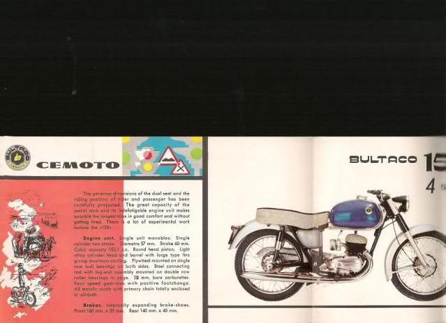 bultaco - Bultaco 155: Carretera y manta 11mdlbk