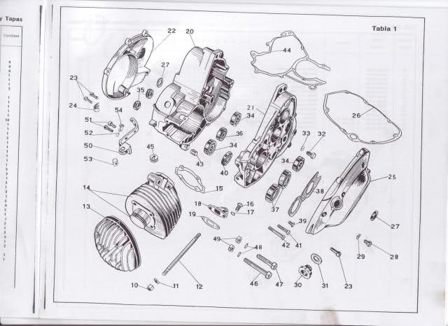 Manual despiece Dingo 49, 1965. 14kguhe