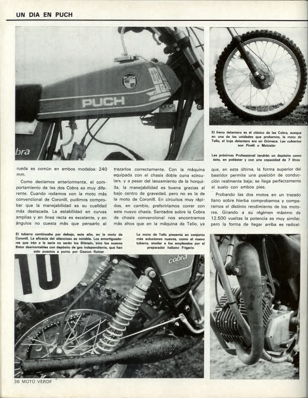 Moto Verde 008 - Marzo 1979 - Un Día En Puch 264mfmb