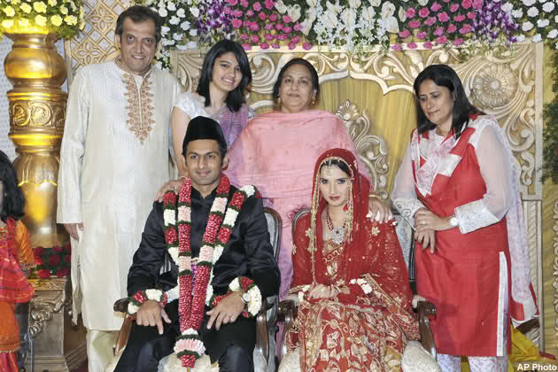 Sania Mirza married Shoaib Malik Photos Ilk4ch