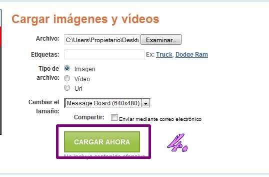  Tutorial. ¿Cómo subir fotos? con TinyPic. Zwx94l