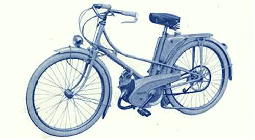 Mobylettes del tipo bici - los " AV " del tipo Bisi 104jek2