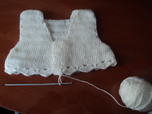 pATRONES A CROCHET - CHALEQUITO PARA BEBÉS TEJIDO A CROCHET 23sdy7d