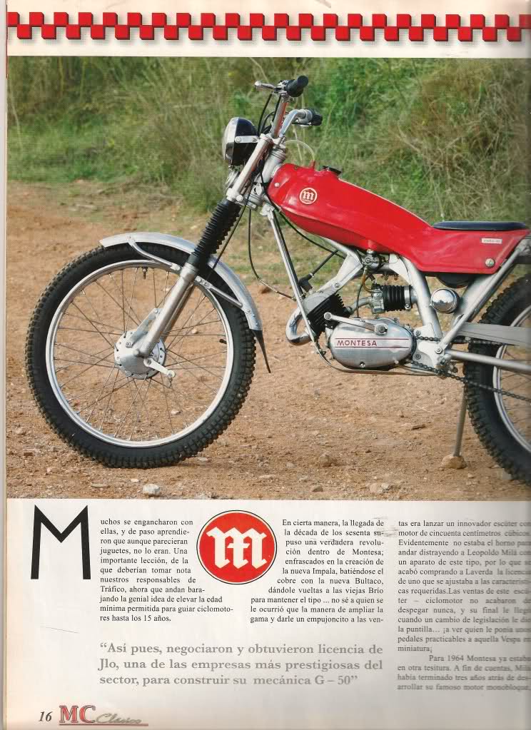 montesa - Montesa Cota 49 - Motociclismo Clásico 346suxf