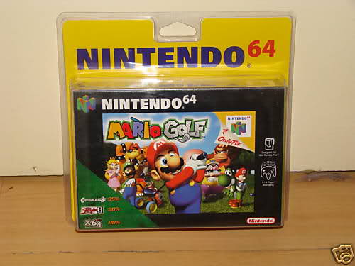 Topic des jeux nintendo 64 sous blister rigide Hsl648