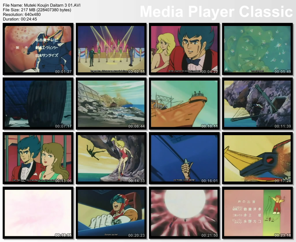 [DD] Muteki Koujin Daitarn 3(1978) 40/40 sub/esp(completa) R857ki