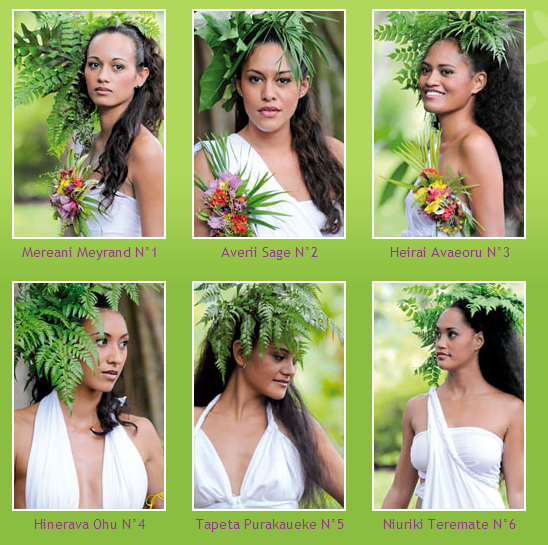 Miss Tahiti 2009 Contestants 288z05c