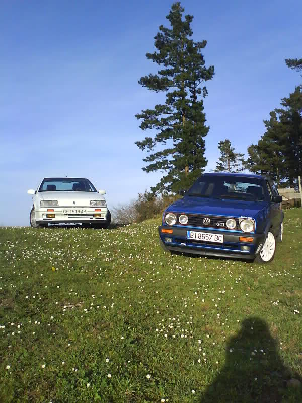 Renault 19 Chamade 16V VS VW Golf GTI MKII 2libho0