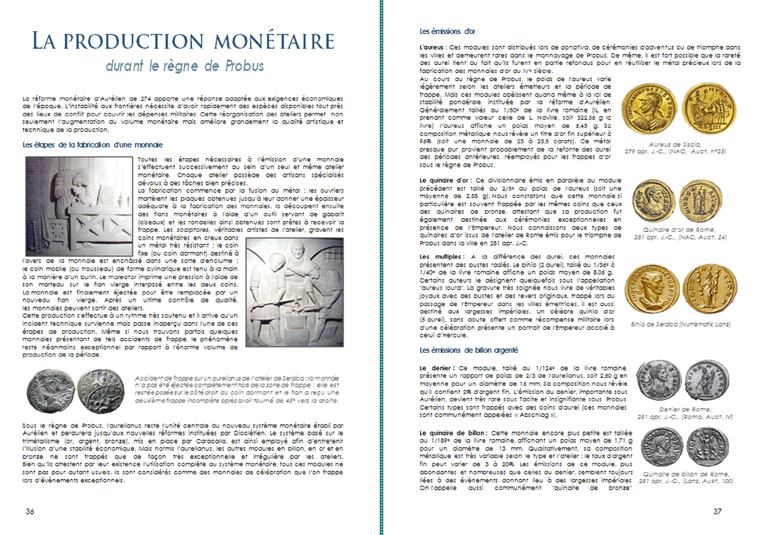 Le Règne de l'Empereur PROBUS (276 - 282 apr. J.-C.) Histoire et Numismatique  2wc04k8