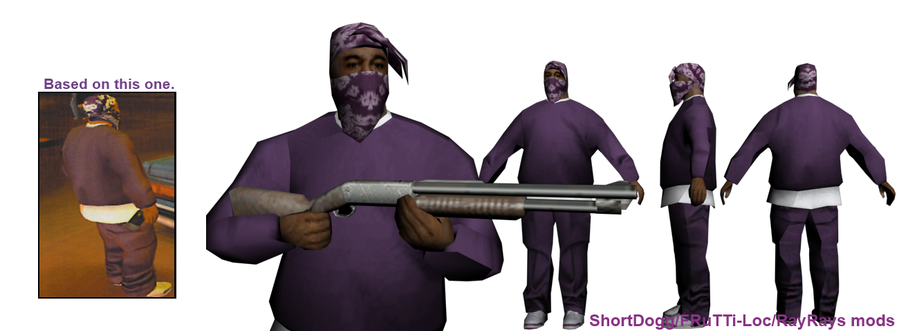 Modpack, afro-americain low poly skins. Fy0ubd