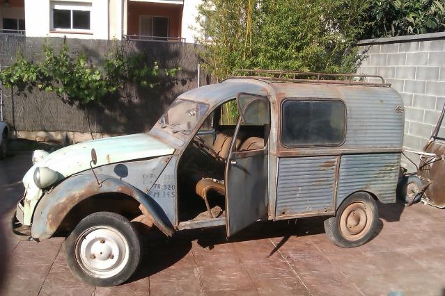 Restauración Citroën 2CV AZU de 1965 2qao2g0