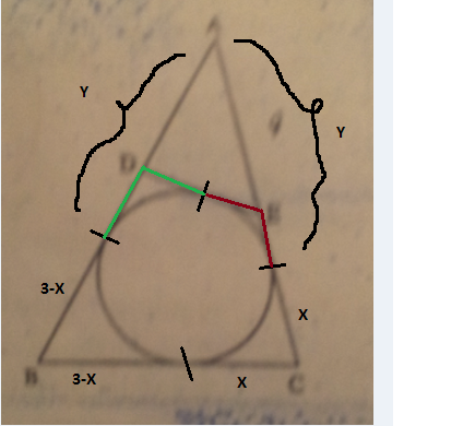 perimetro do triangulo ABC 4ka3kp